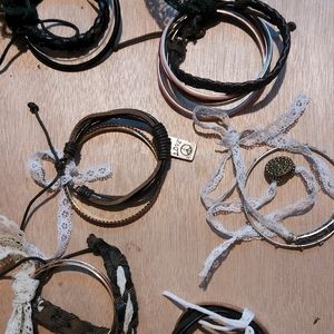 Multiple bracelet sets 10.00 each
